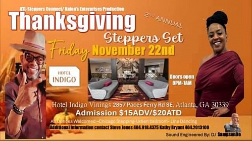 ATL Steppers Connect, Thanksgiving Steppers Set