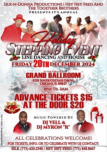 Silk-N-Donna, Holiday Steppin Event