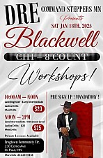 Command Steppers MN, Dre Blackwell Workshops