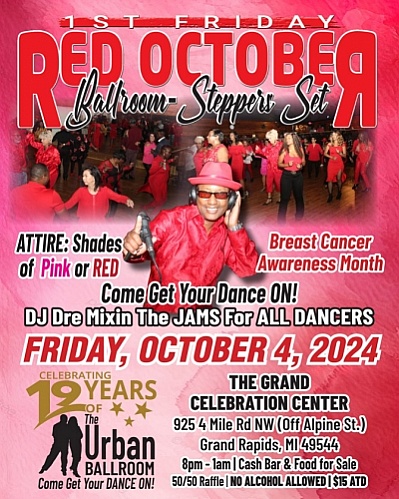 The Urban Ballroom, 1st Friday Red October