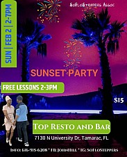 SoFlo Steppers Assoc., Sunset Party