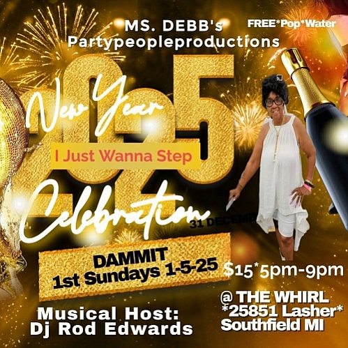 Ms. Debb's Party People Productions, New Year I Wanna Step Celebration