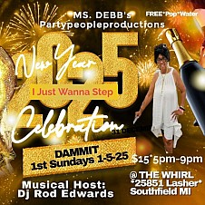 Ms. Debb's Party People Productions, New Year I Wanna Step Celebration