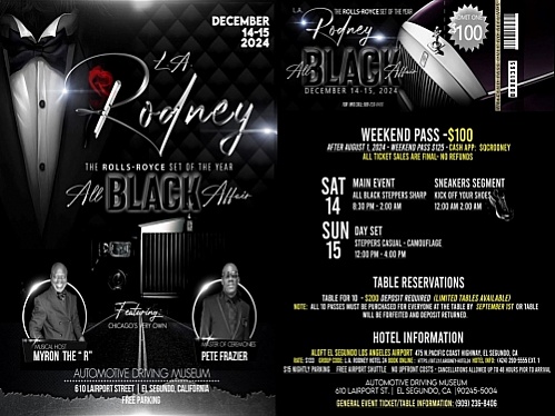 LA Rodney, All Black Affair