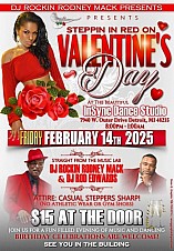 DJ Rockin Rodney Mack, Steppin in Red Valentine's Day