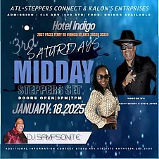 ATL-Steppers Connect, 3rd Saturday Midday Steppers Set