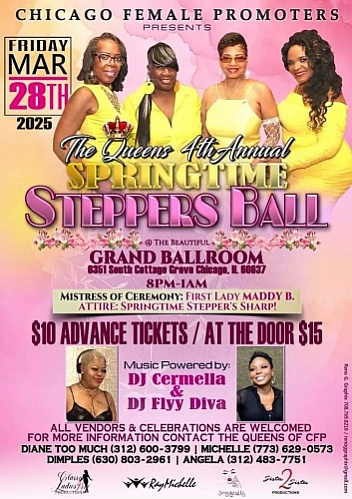 Chicago Female Promoters, Springtime Steppers Ball