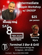 Snoopy King, Intermediate Steppin' Workshop