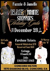 Fannie & Janelle, Black & White Steppers Holiday Gala