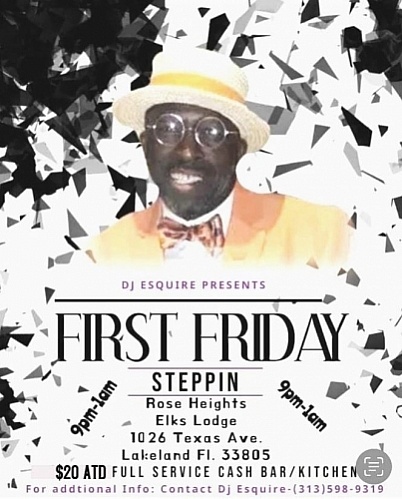 DJ Esquire, First Friday Steppin