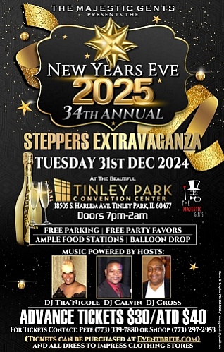 The Majestic Gents, New Years Eve Steppers Extravaganza