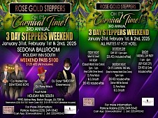 Rose Gold Steppers, 3rd Annual Carnival Time