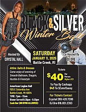 Crystal Hall, Black & Silver Winter Ball