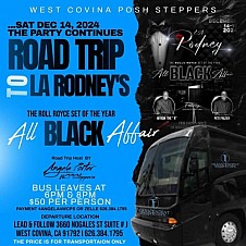 West Covina Posh Steppers, Road Trip to LA Rodney's