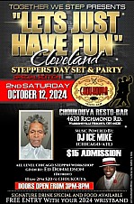 Together We Step, Cleveland Steppers Day Set & Party