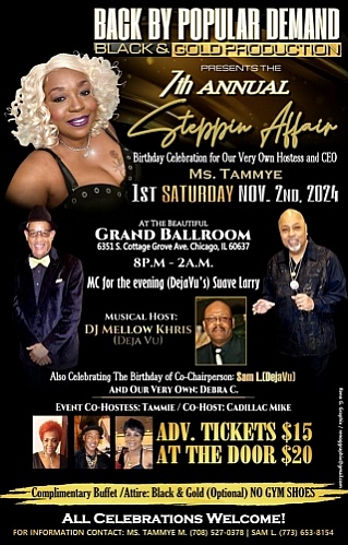 Black & Gold Production, 7th Annual Steppin Affair